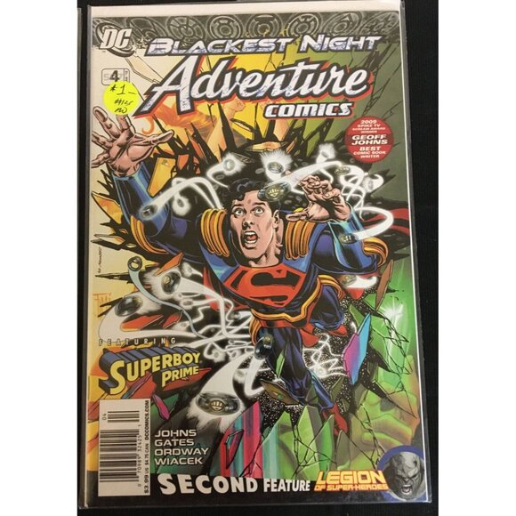 DC Comics Mixed Lot of 8 Adventure Comics & Blackest Night Circa 2008-2010 - Picture 10 of 10